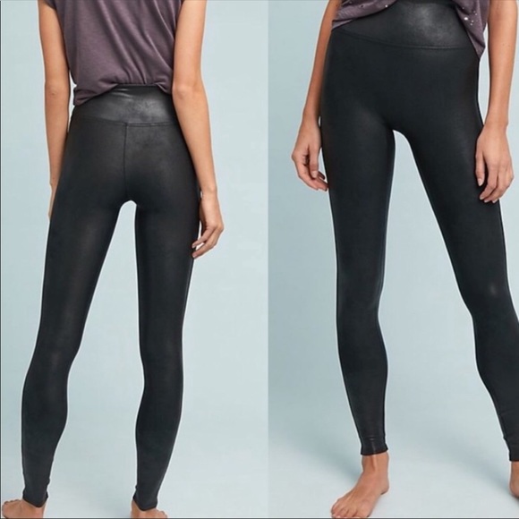 SPANX Pants - NWOT Spanx Faux Leather Leggings